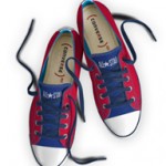 Red White and Blue Converse