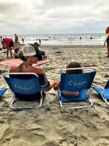 beach chairs at lauberge del mar