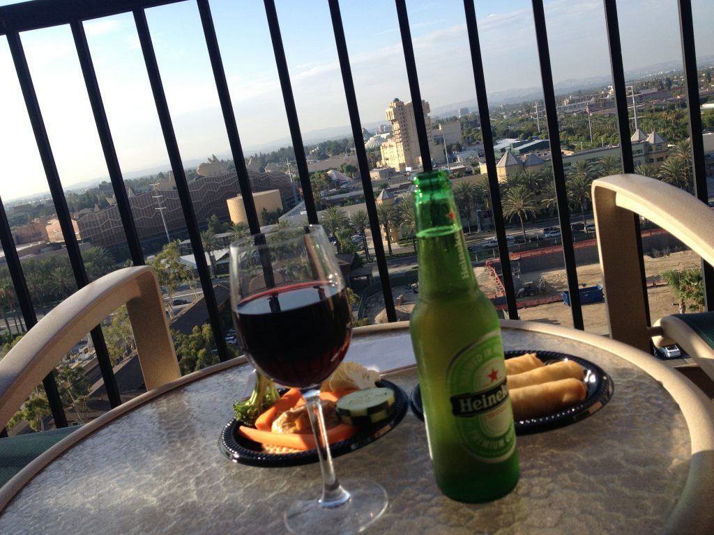 starwood club access happy hour Sheraton anaheim