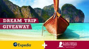 Expedia St Jude Dream Trip Givewaway