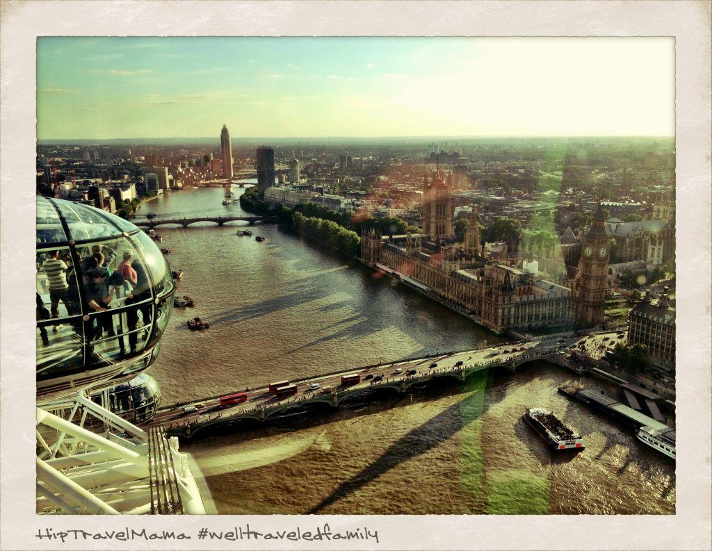 Big Ben from London Eye