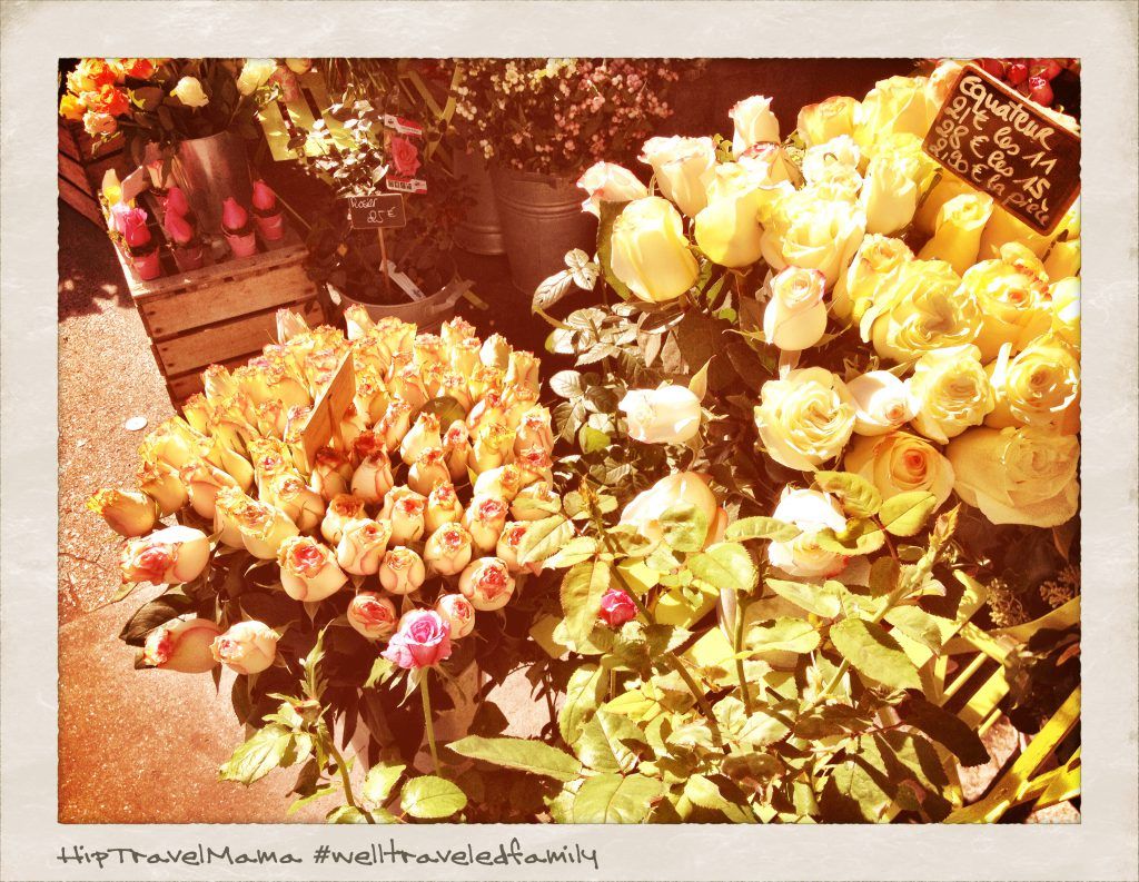 flowers in paris
