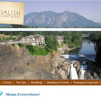 Salish Lodge is All About Moms