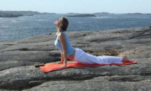 practice yoga outdoors