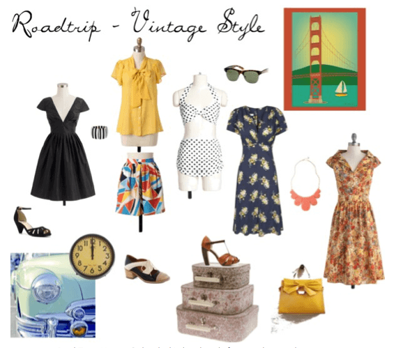Go Vintage With Road Trip Inspired Style!