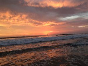 sunset beach at del mar